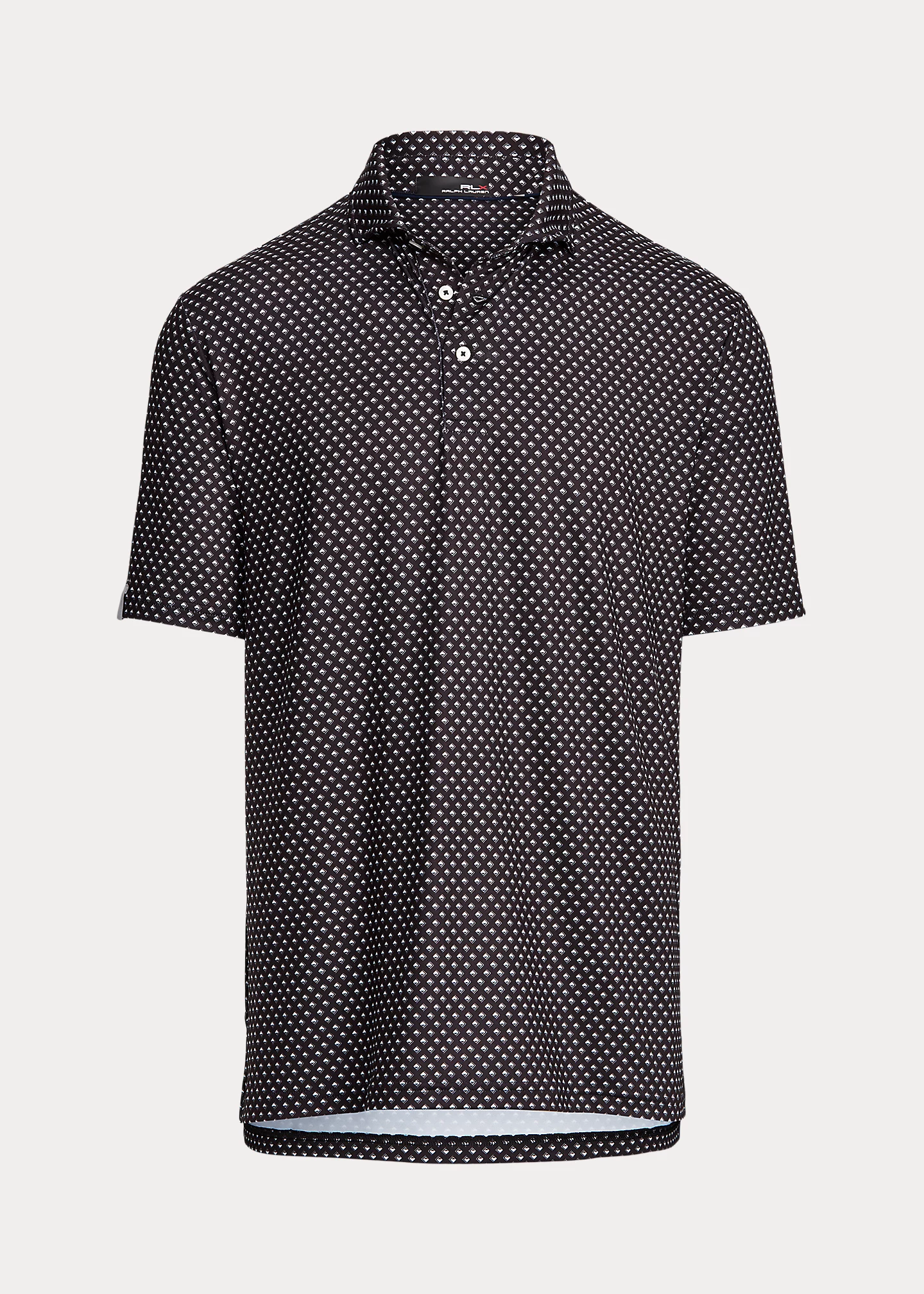 Classic Fit Print Performance Polo Shirt