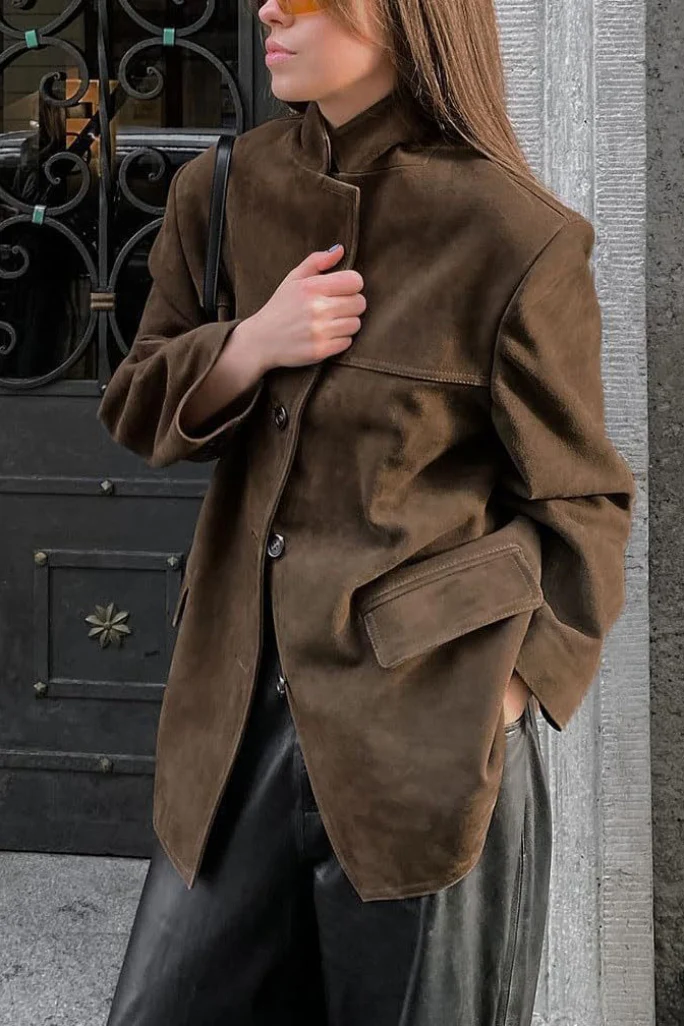 Retro Style Blazer Jacket