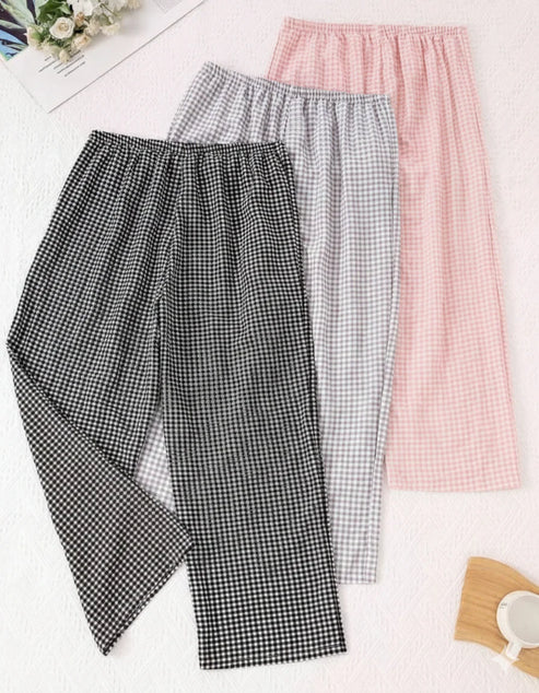 00000 Mini Check Lounge Pants (Pack of 3)