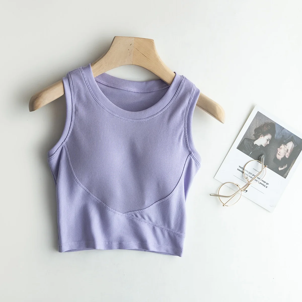 Venetia Built-In Bra Racer Back Top