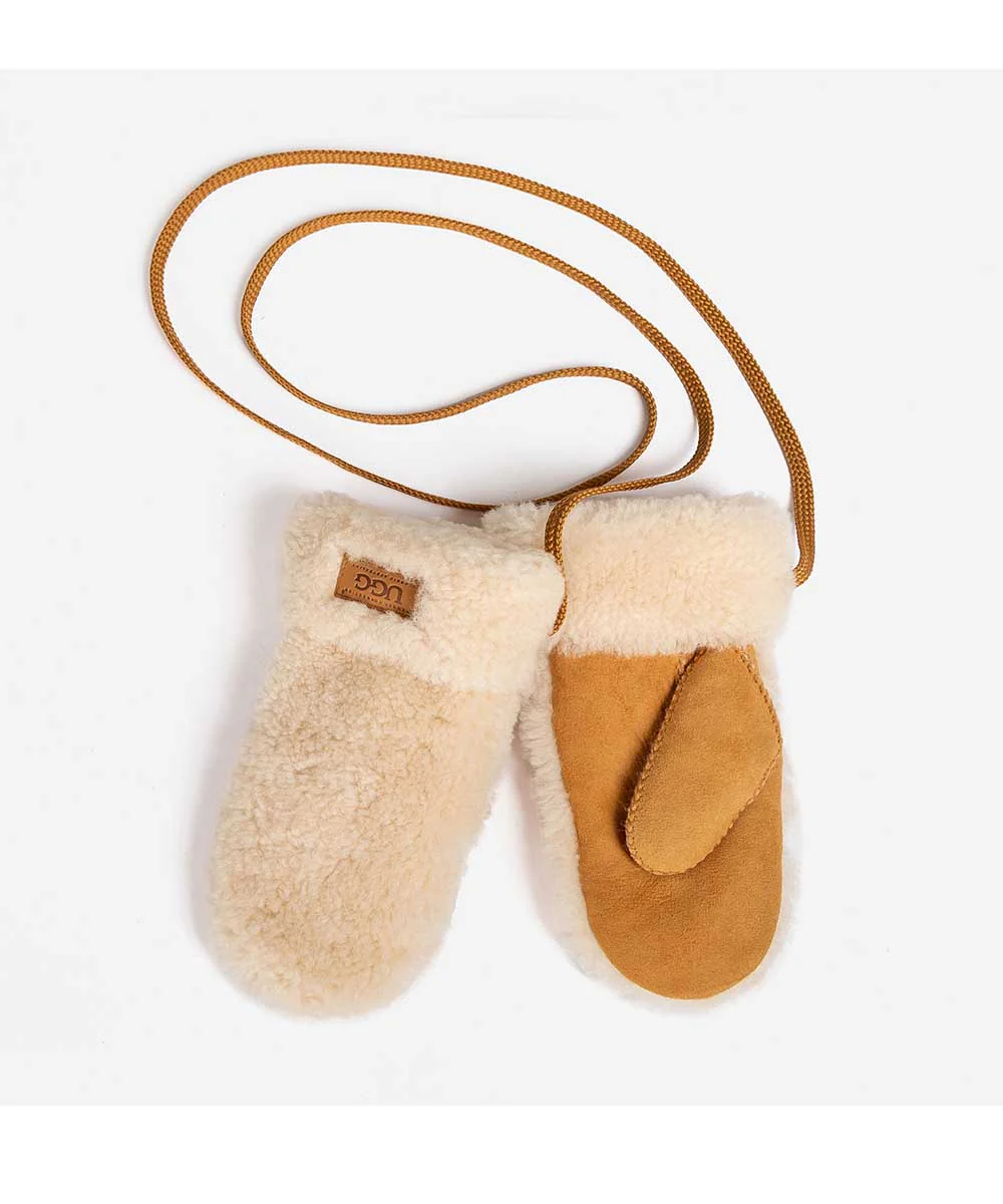 Kid's  Curly Mitten Gloves