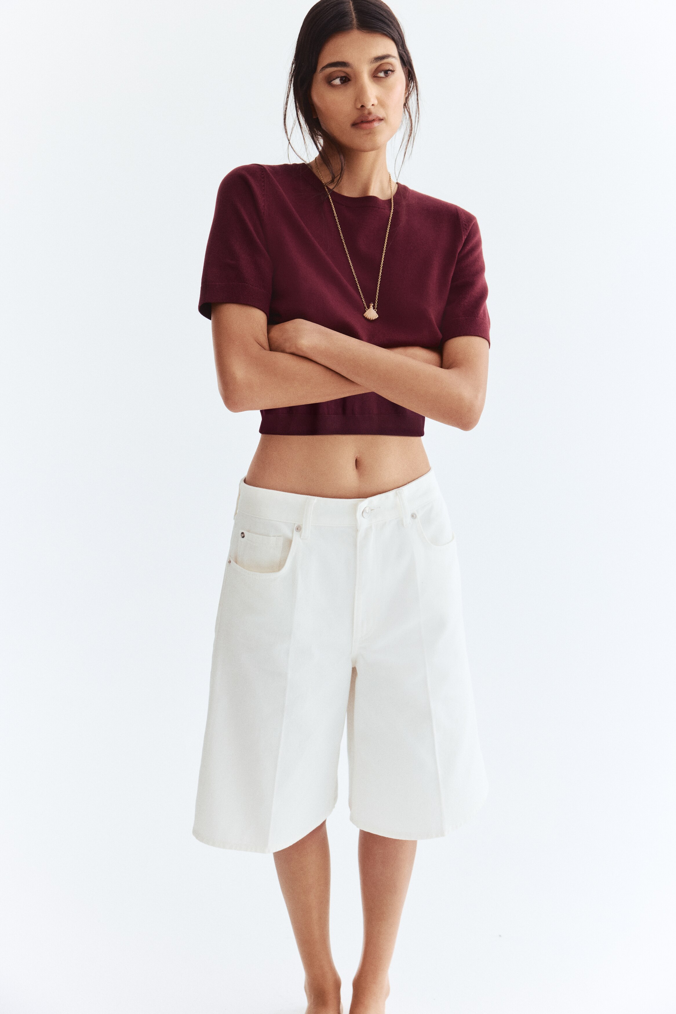Fine-Knit Top