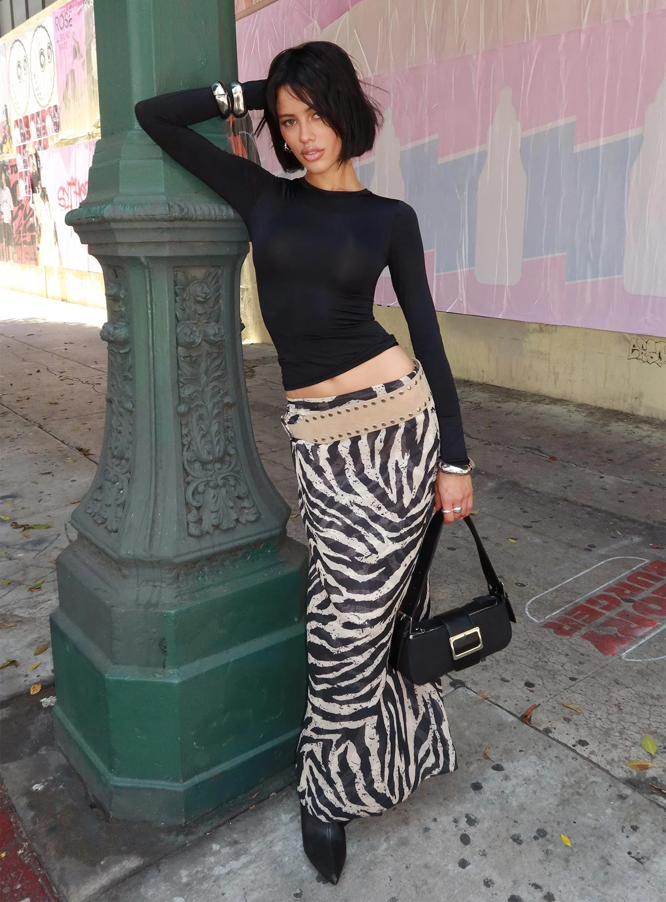 Maxi Skirt Zebra