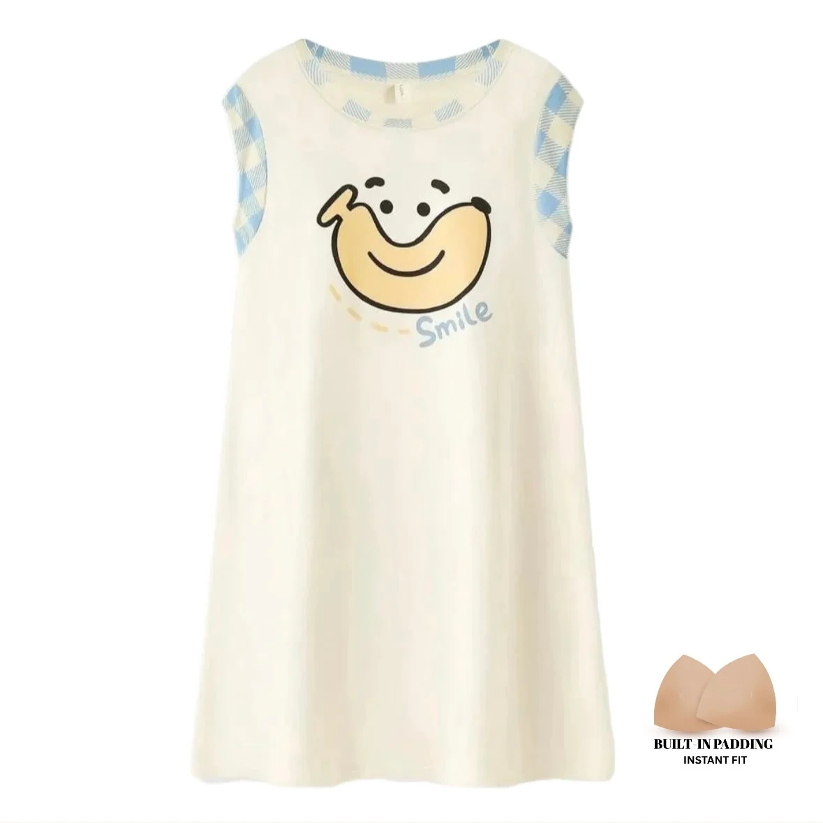 Smile & Snooze Padded Night Dress