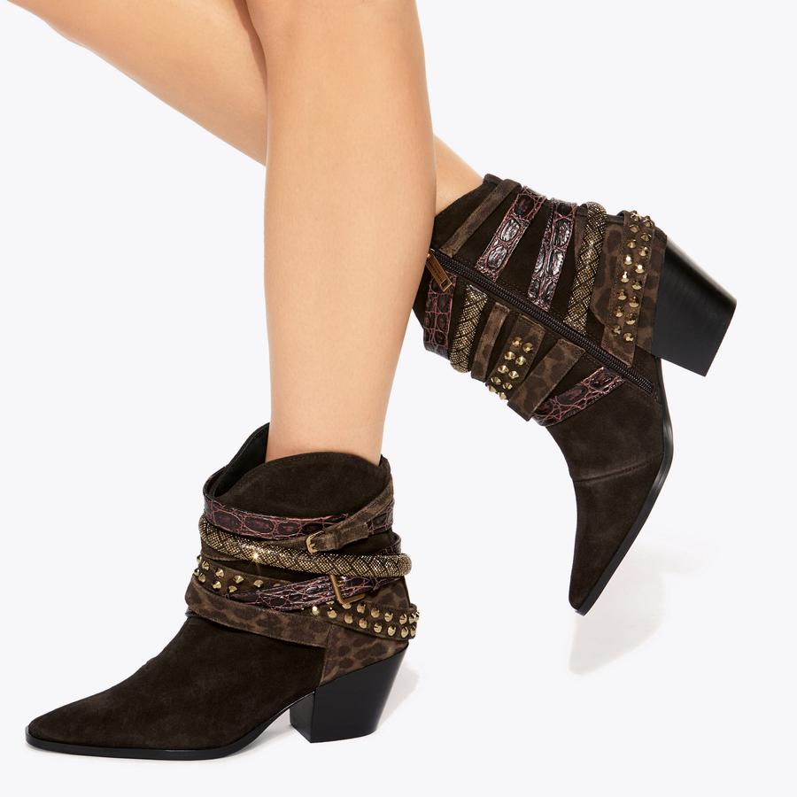 Multi Strap Western Boot
