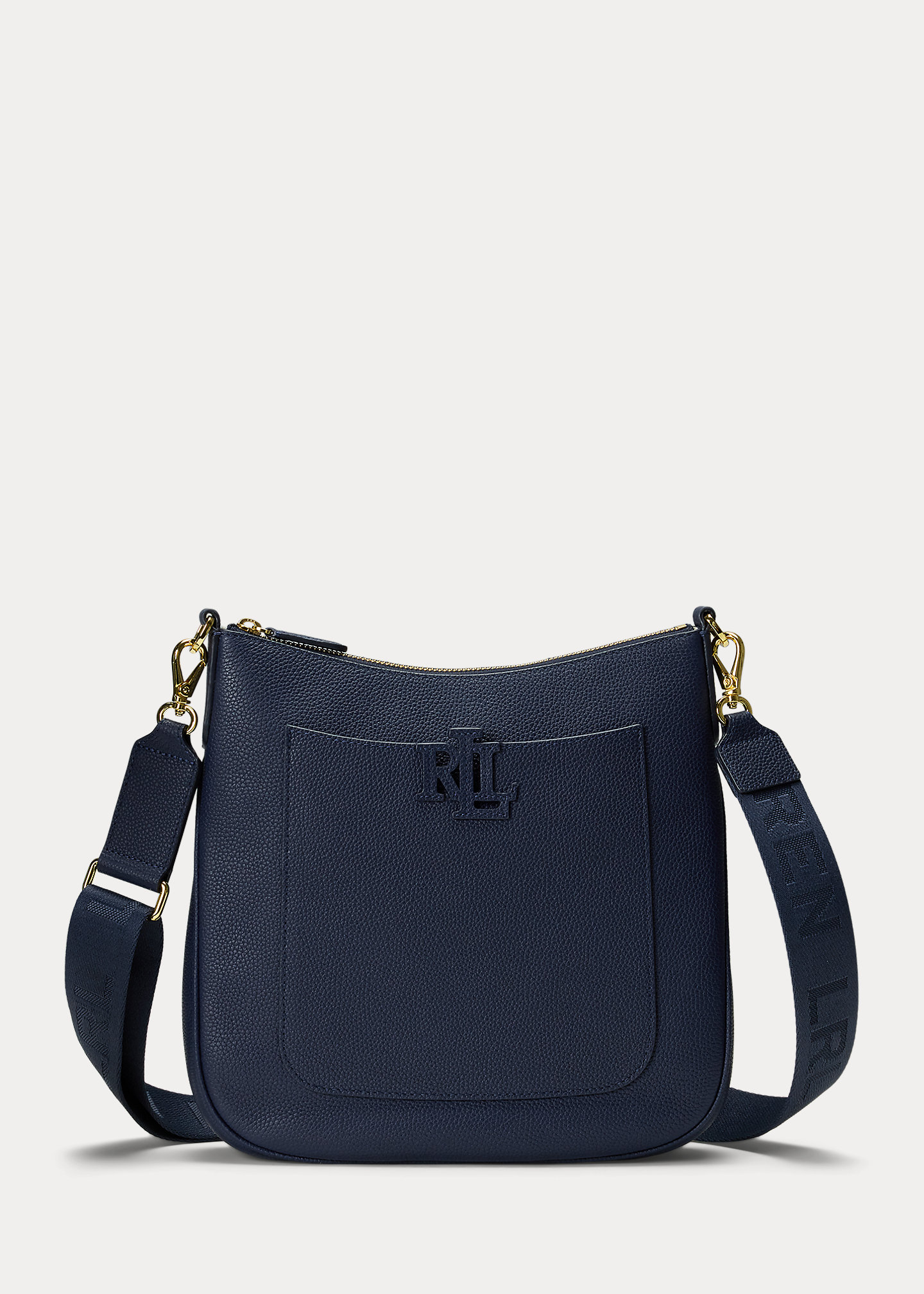 Pebbled Leather Large Cameryn Crossbody
