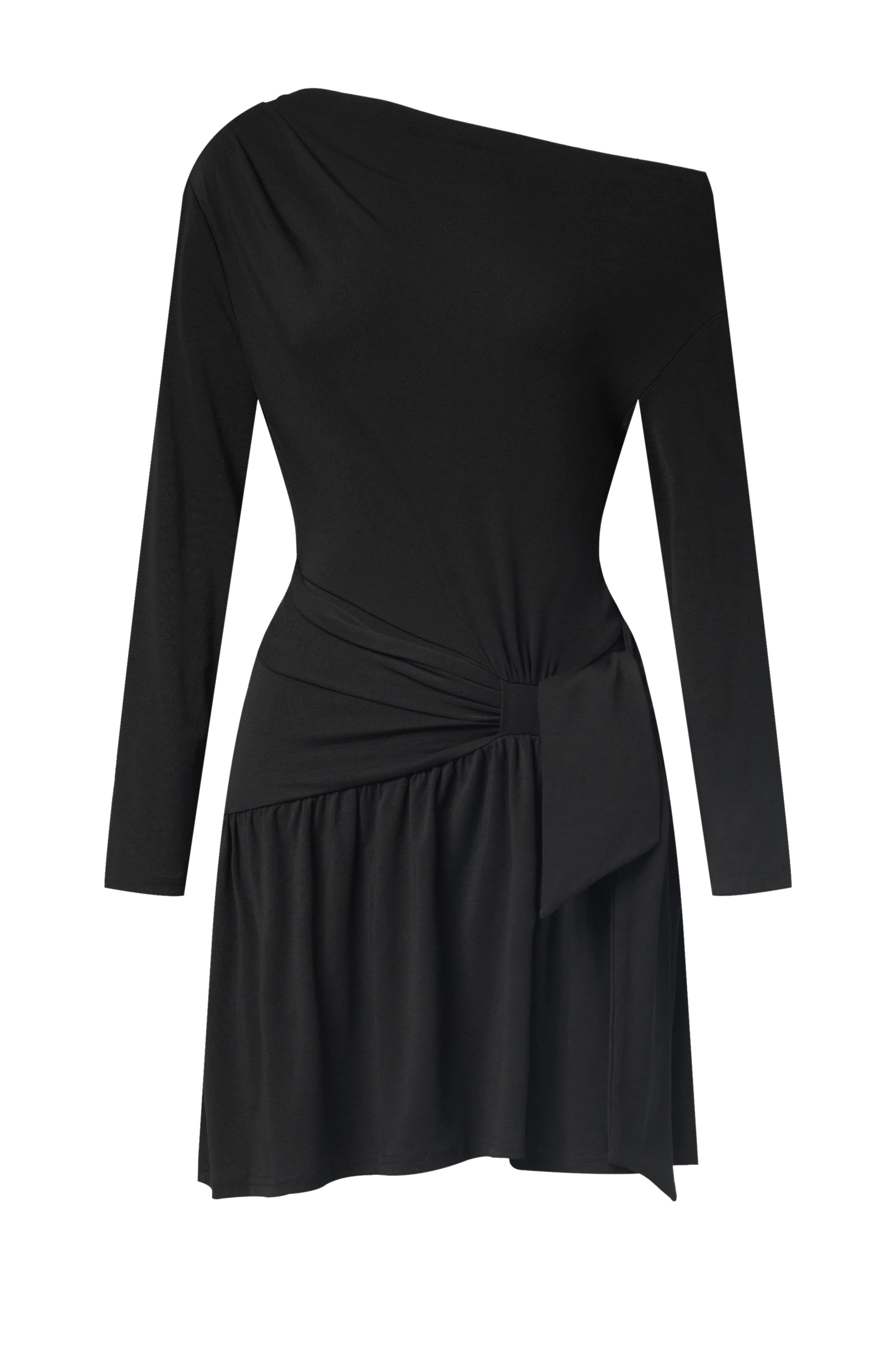 Tie waist mini dress