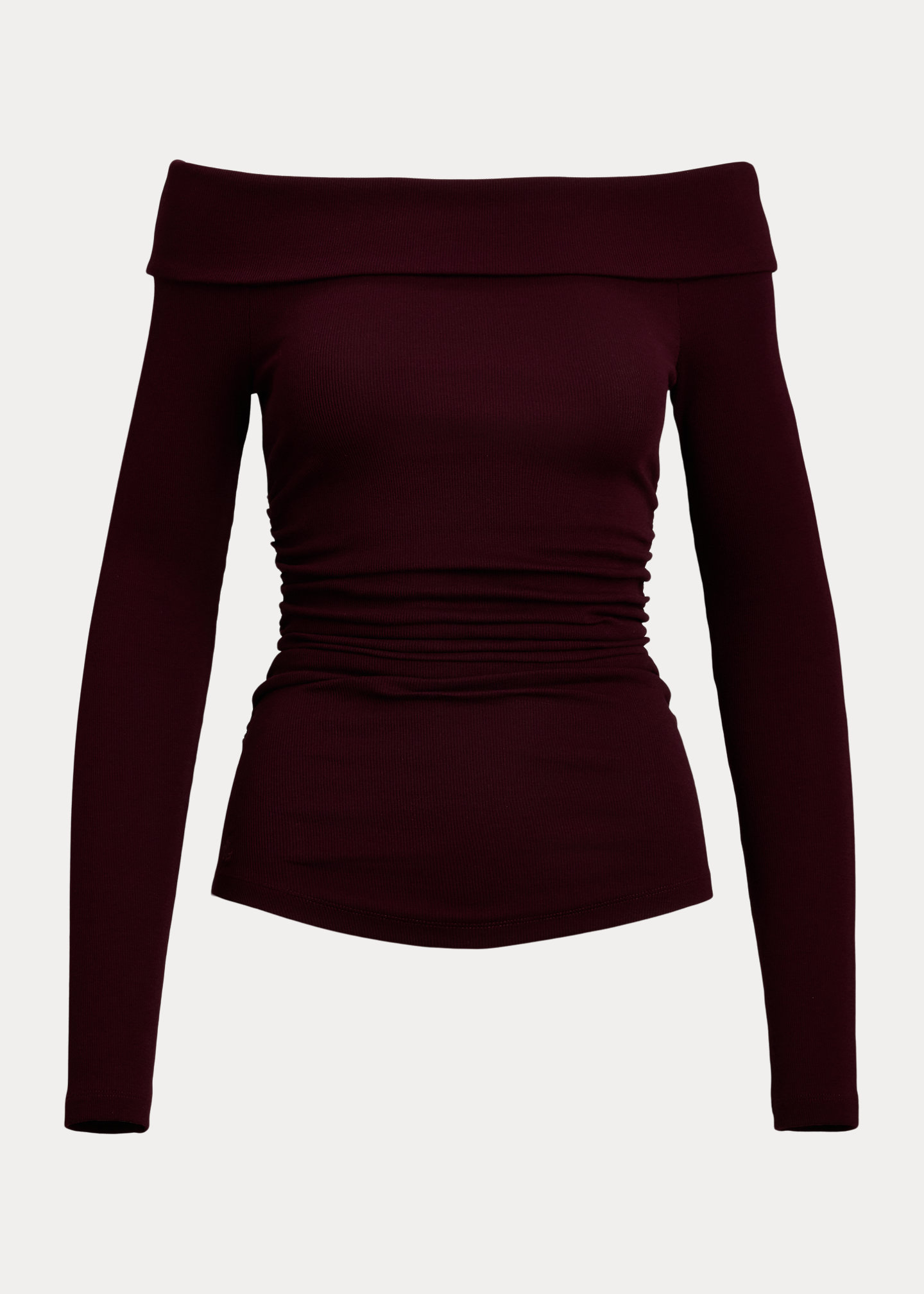 Cotton-Blend Off-the-Shoulder Top