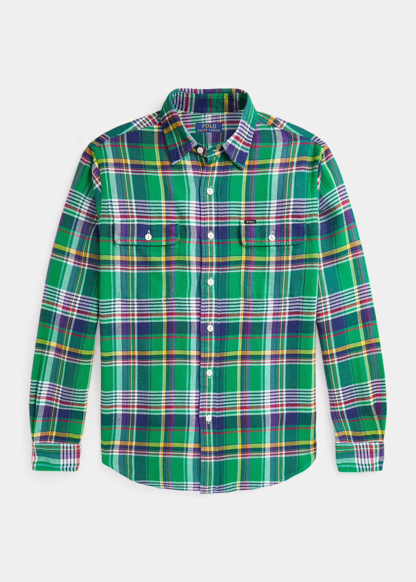 Classic Fit Plaid Flannel Workshirt