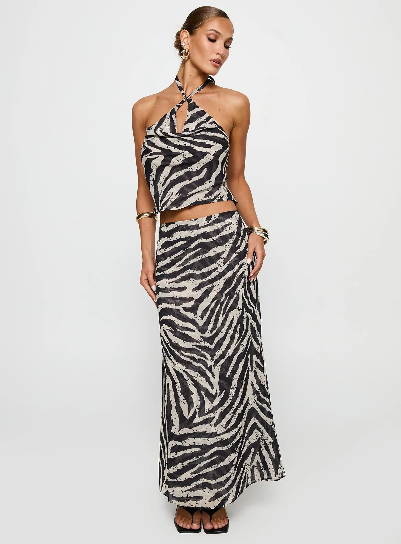 Maxi Skirt Zebra