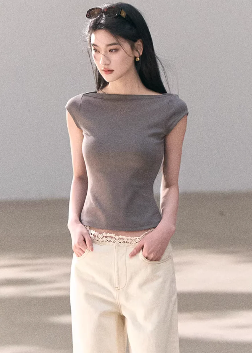 Soft Air One-Shoulder Tee