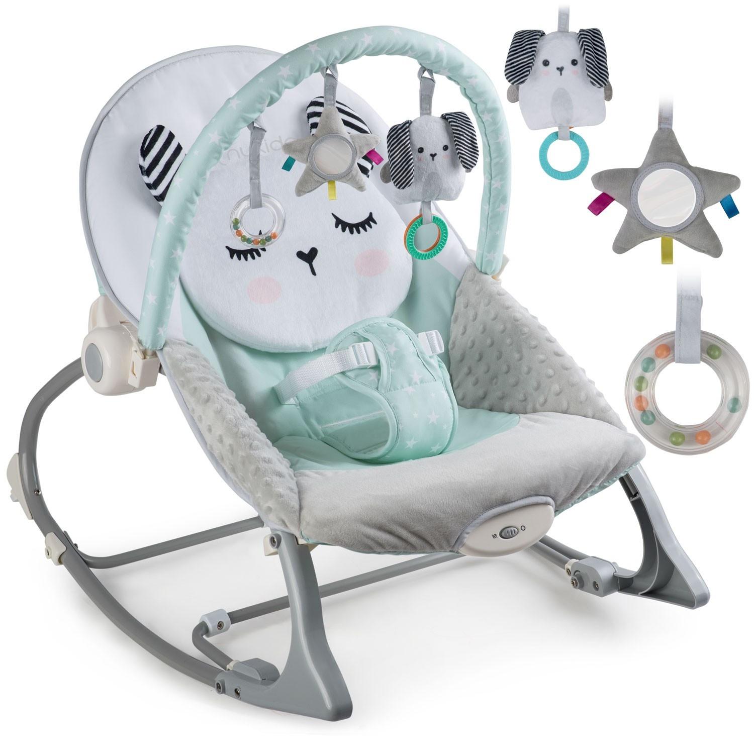 B2X Vibrierender Babysitter Nukido – Mintgrün