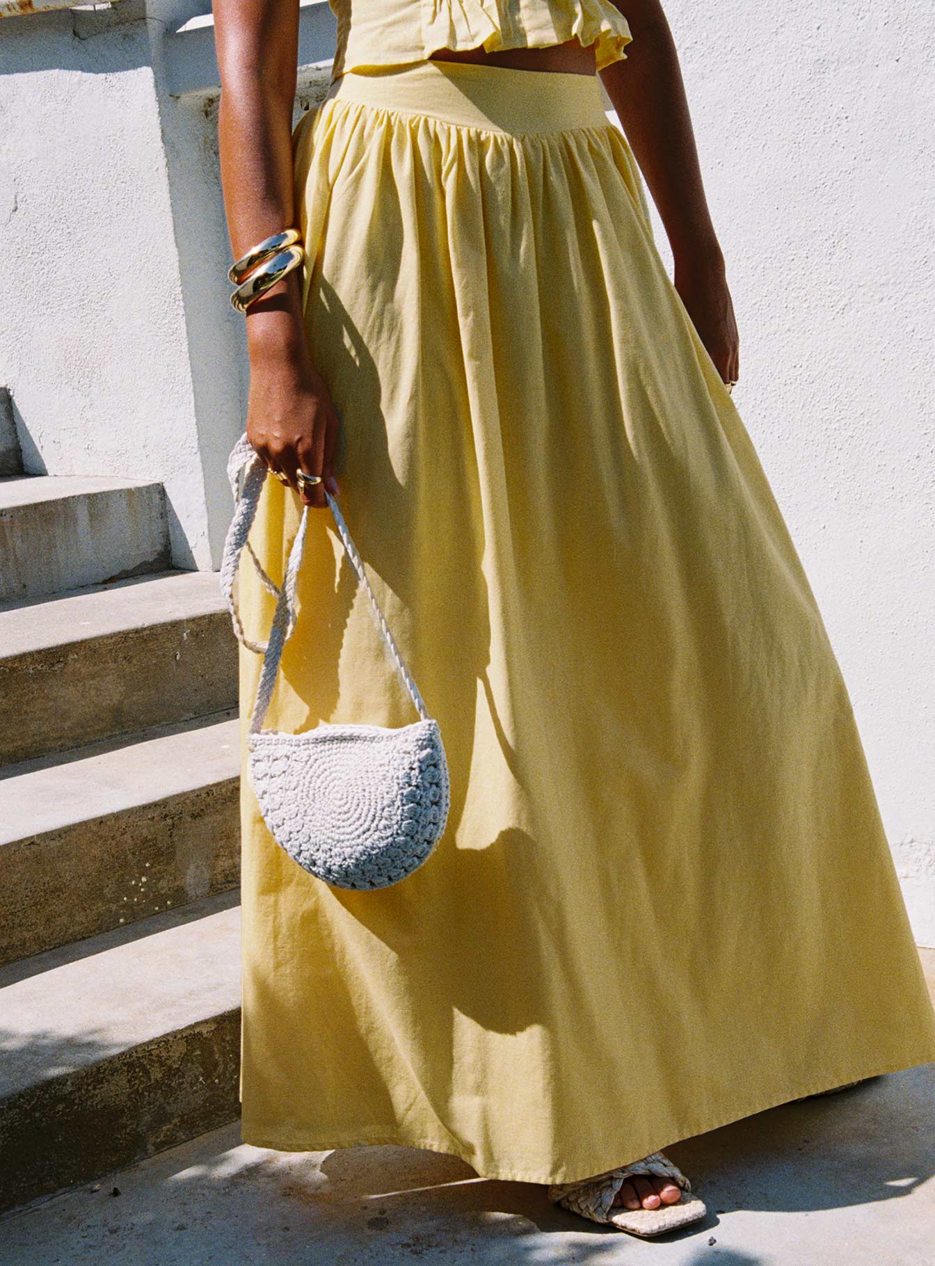 Maxi Skirt Yellow