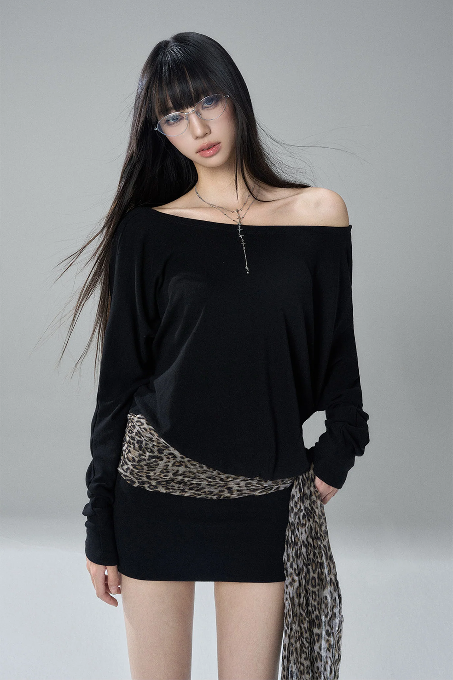Ghost Girl Off-Shoulder Dress