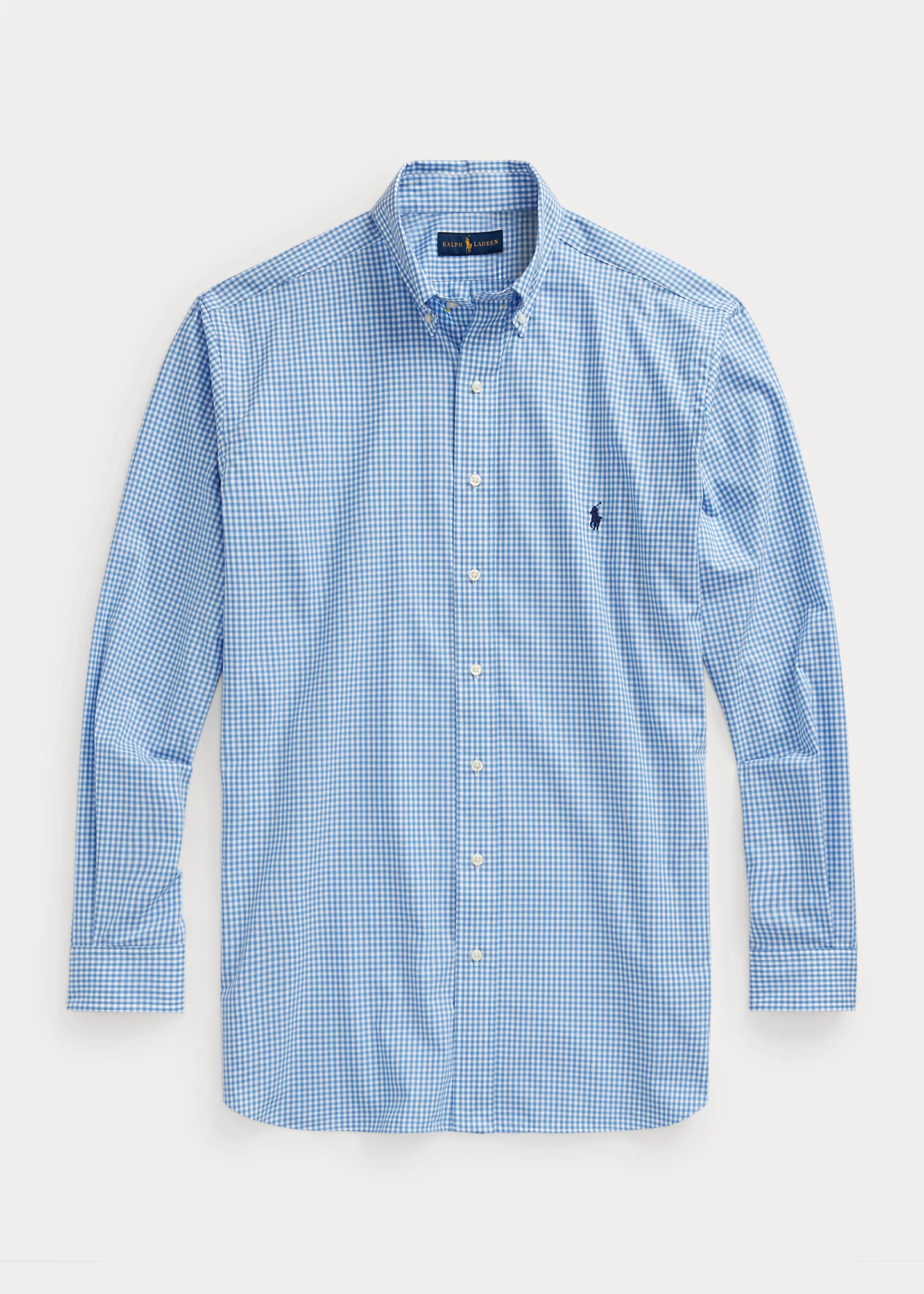 Checked Stretch Poplin Shirt