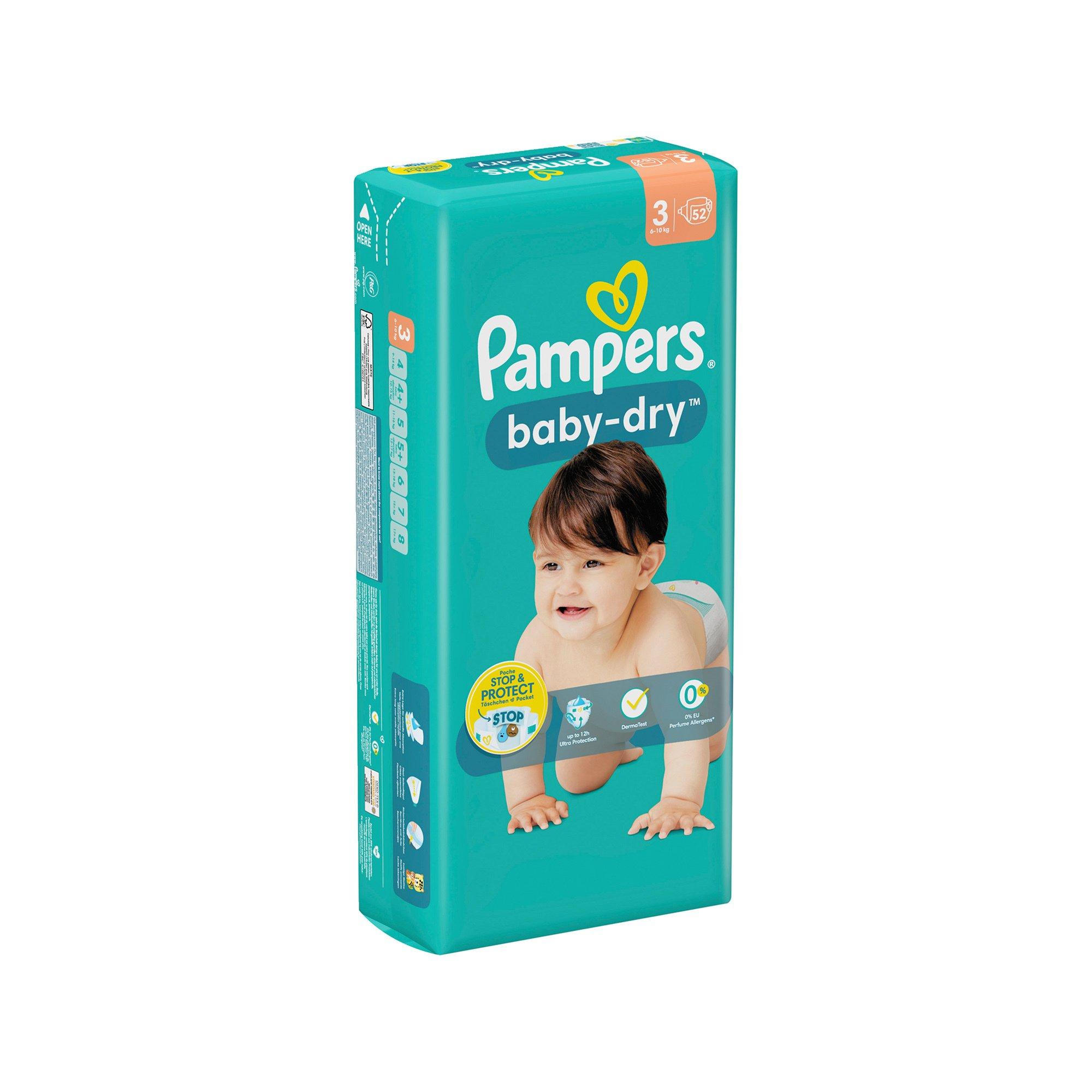 Pampers Baby Dry Gr.3 Midi 6-10kg SparpackBaby-Dry Grösse 3, Sparpack