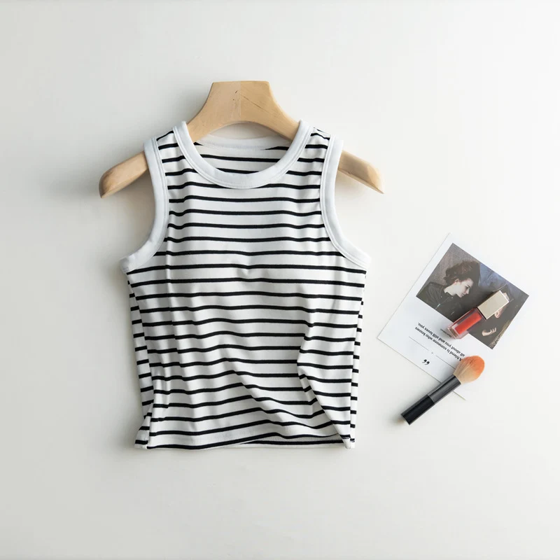 Fbella Stripe Padded Cami Top