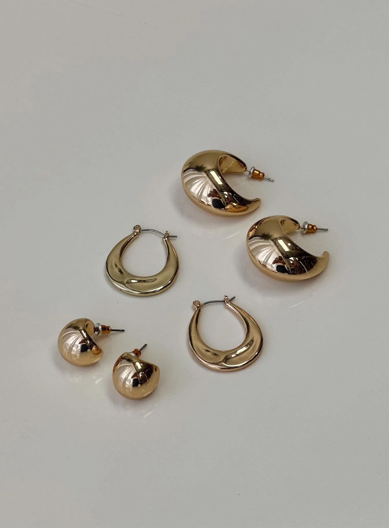 Earring Pack Gold