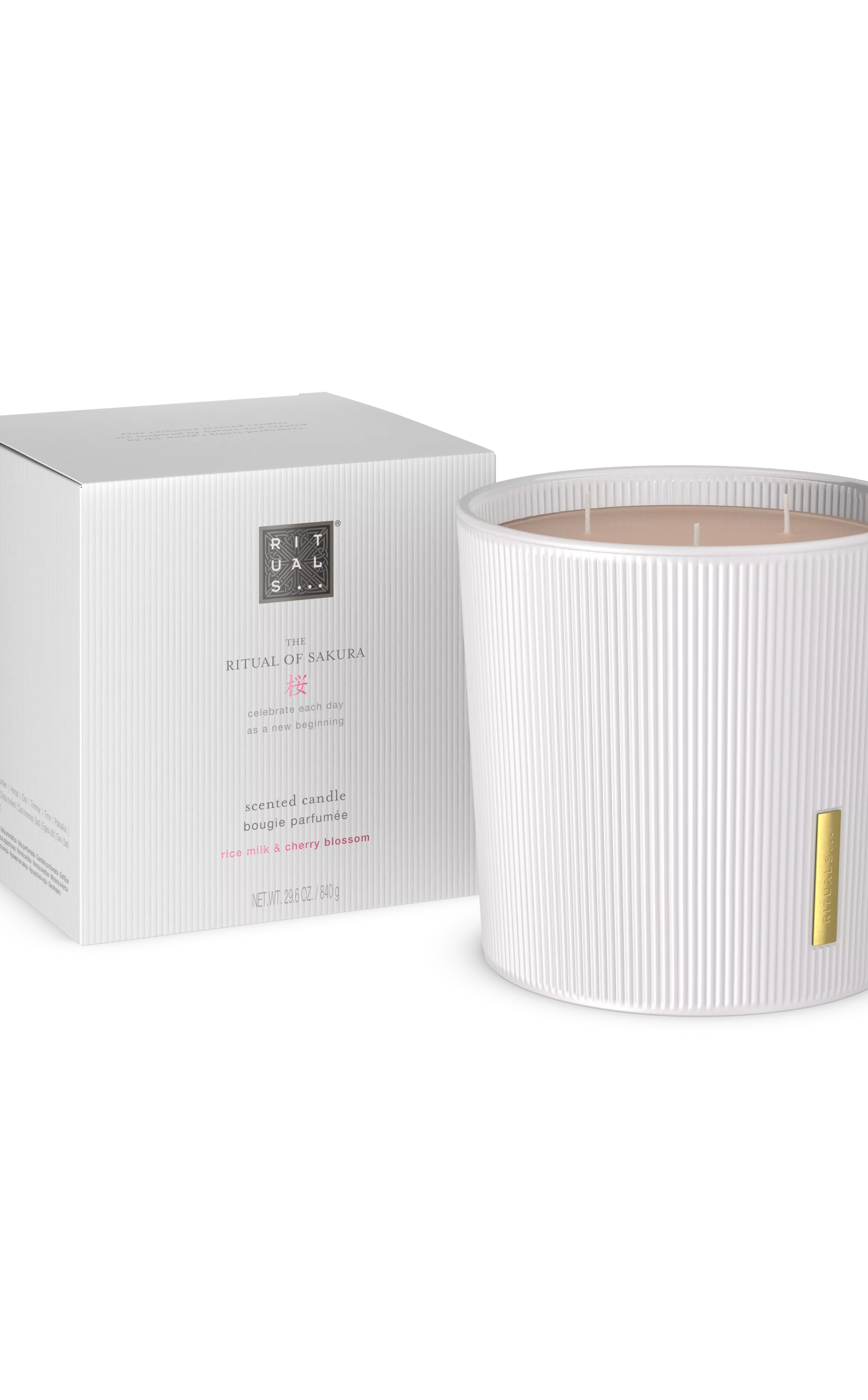 （RITUALS CHRISTMAS SALE）The Ritual of Sakura Scented Candle 840g