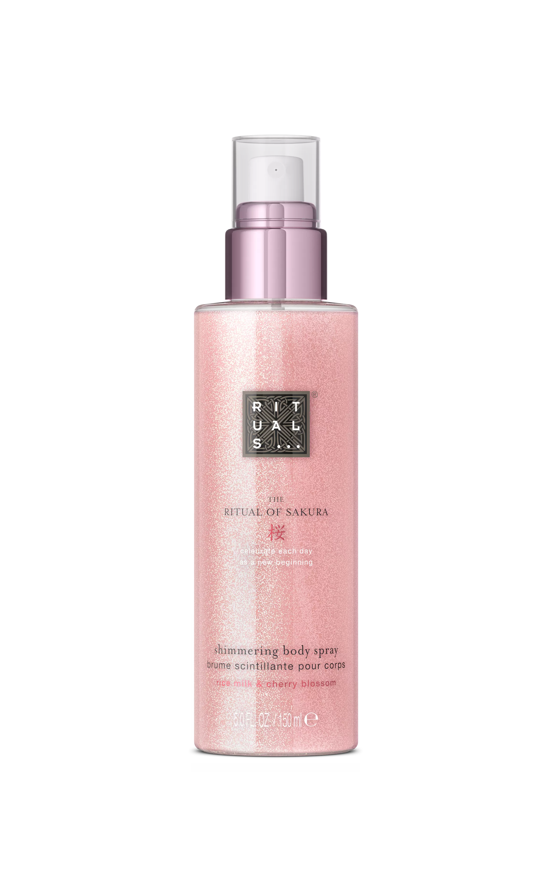 （RITUALS CHRISTMAS SALE）The Ritual of Sakura Shimmering Body Spray 150ml
