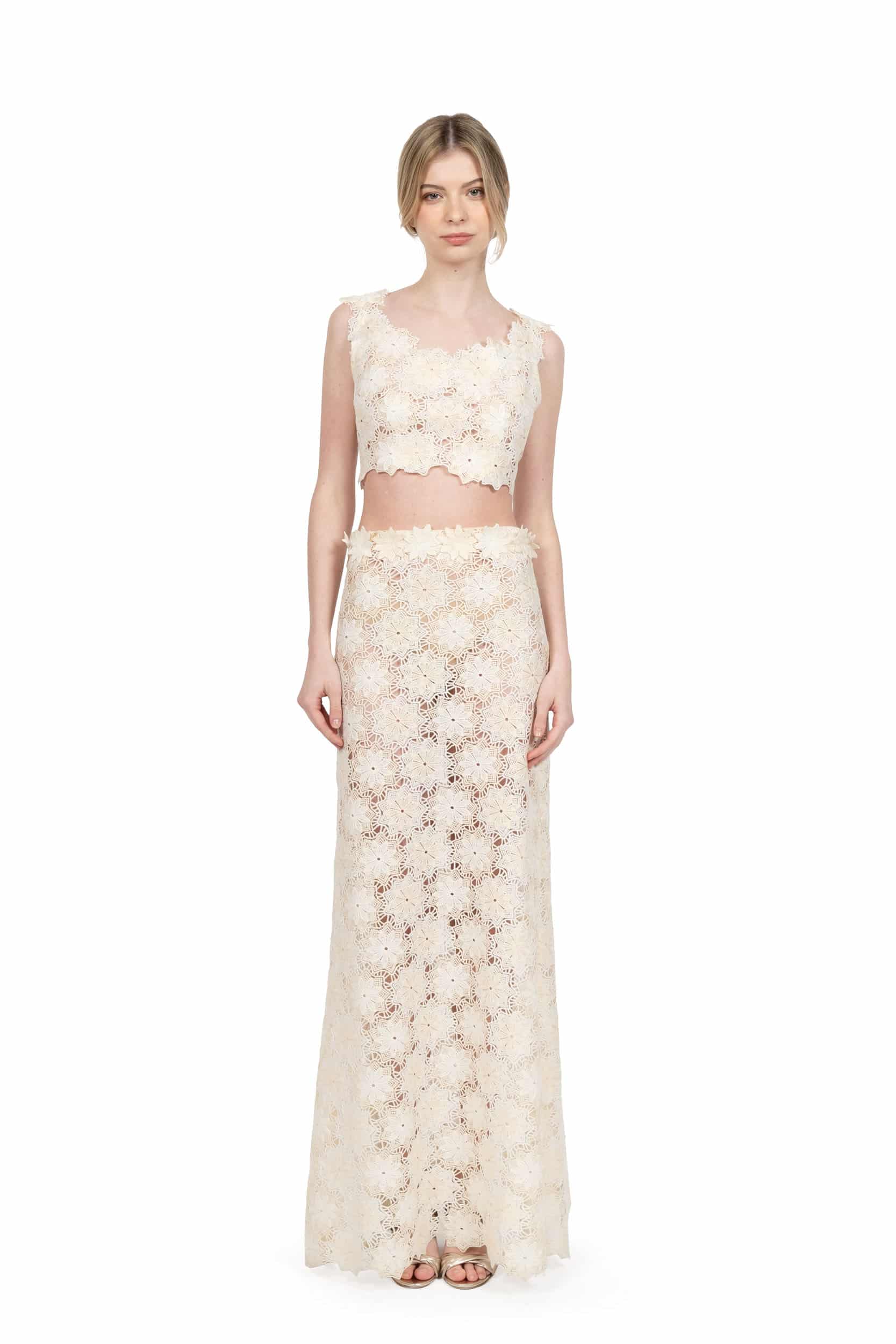 Lace skirt