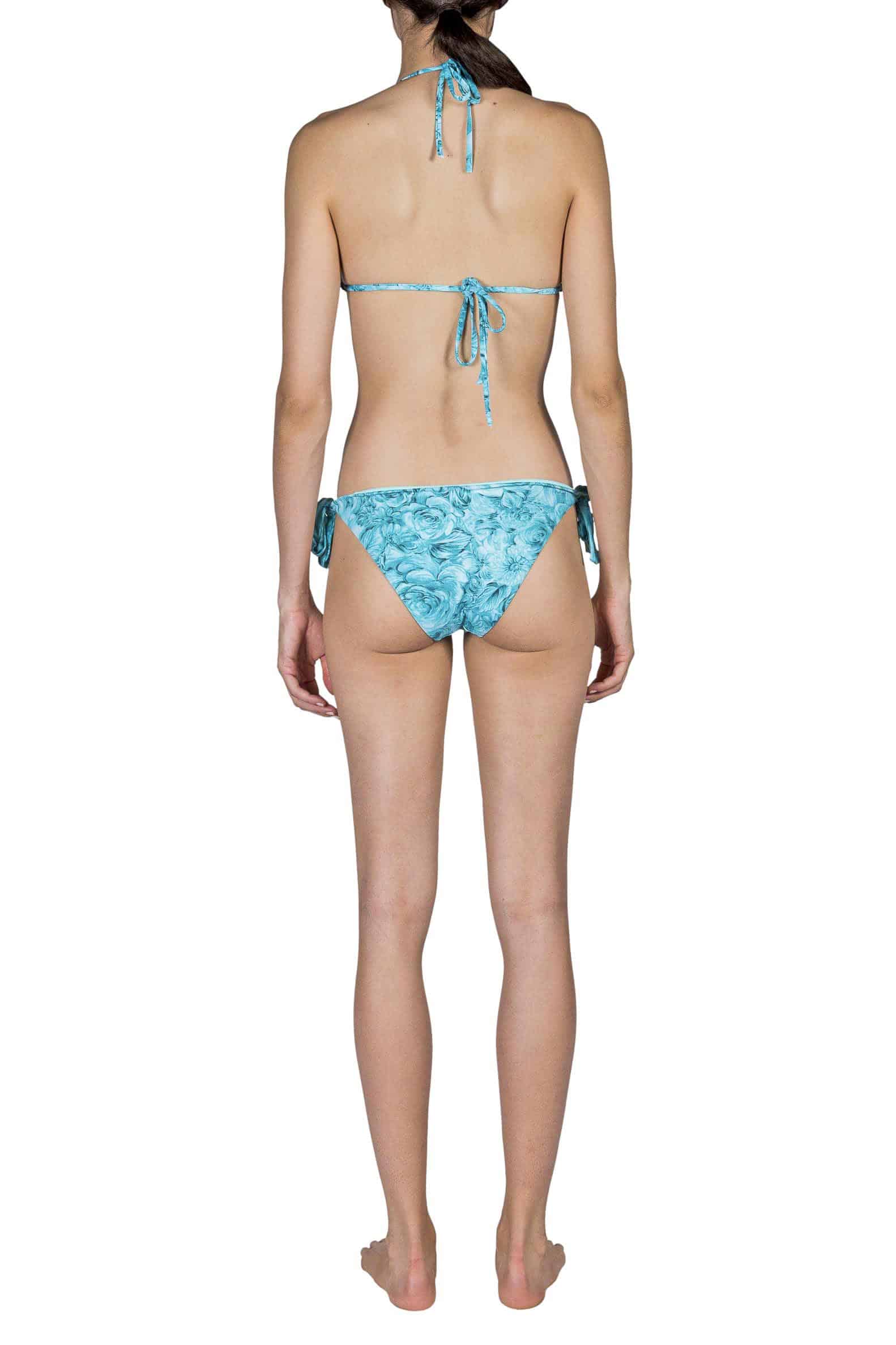 Triangle And Slip Bikini Turquoise