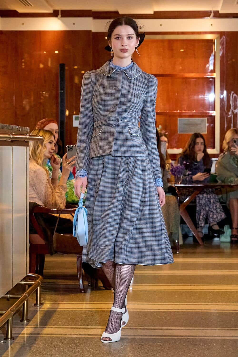Colored Pie Poule Flared skirt