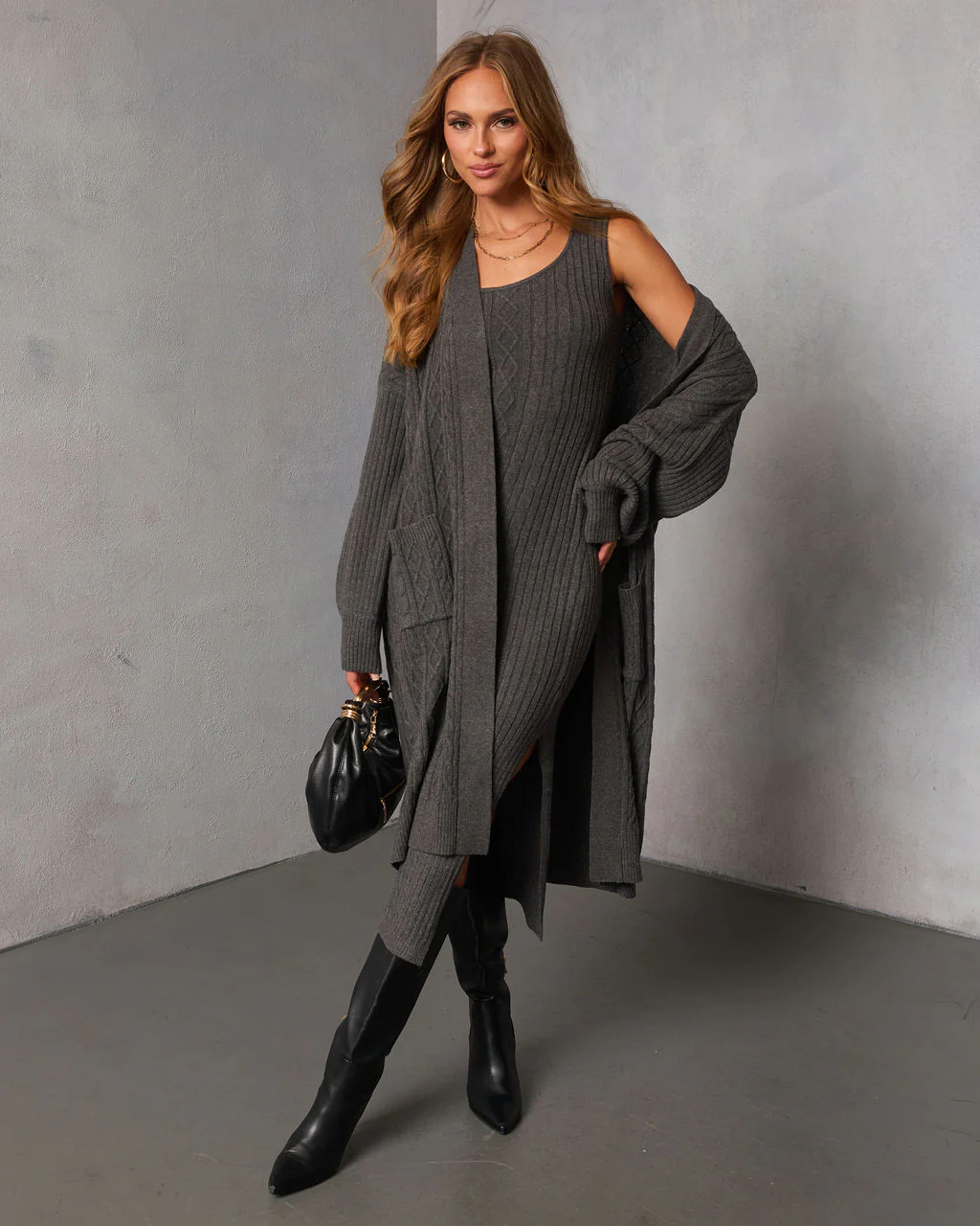 Knit Duster Cardigan