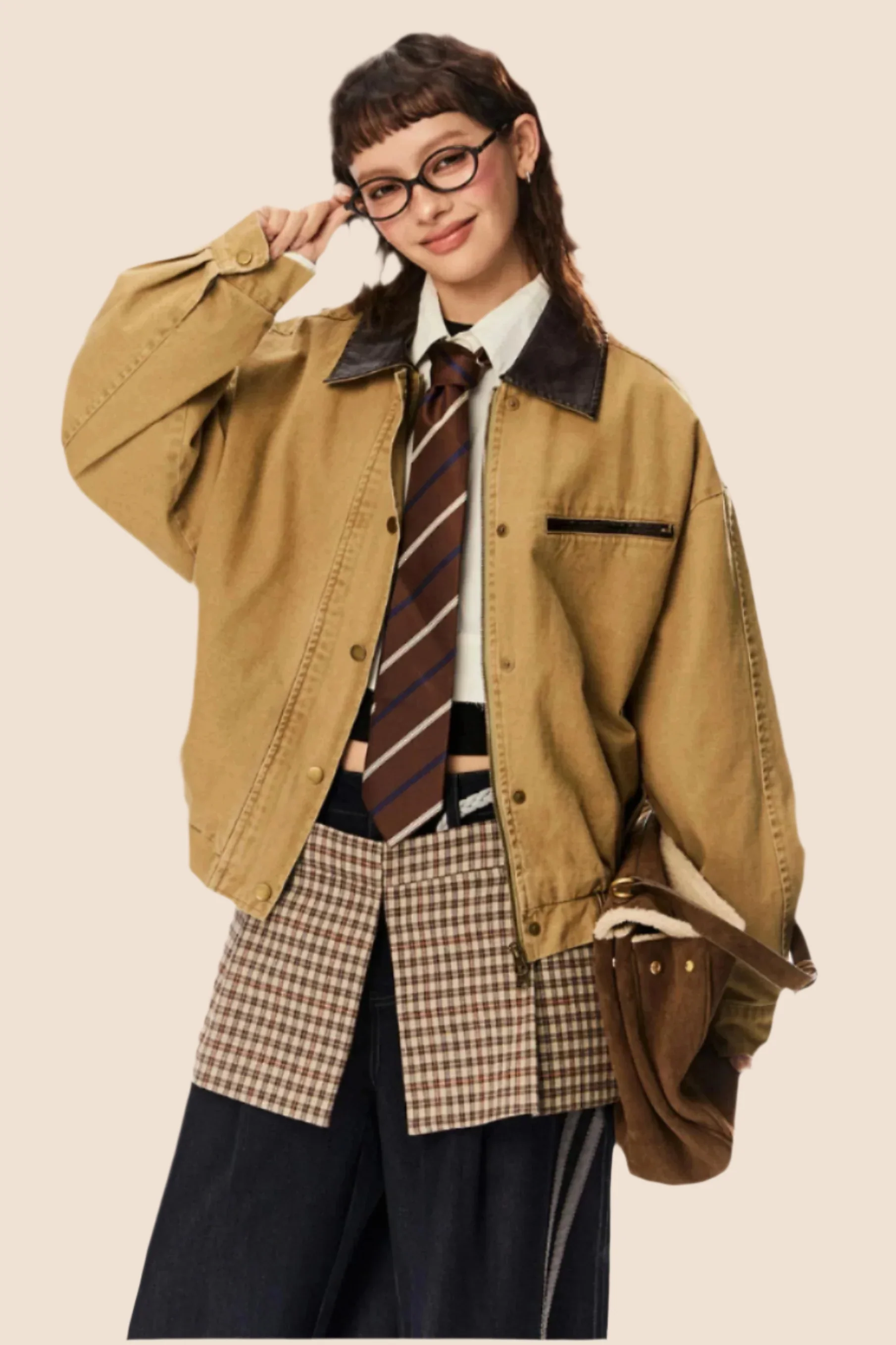 Bath Style Cropped Cargo Jacket