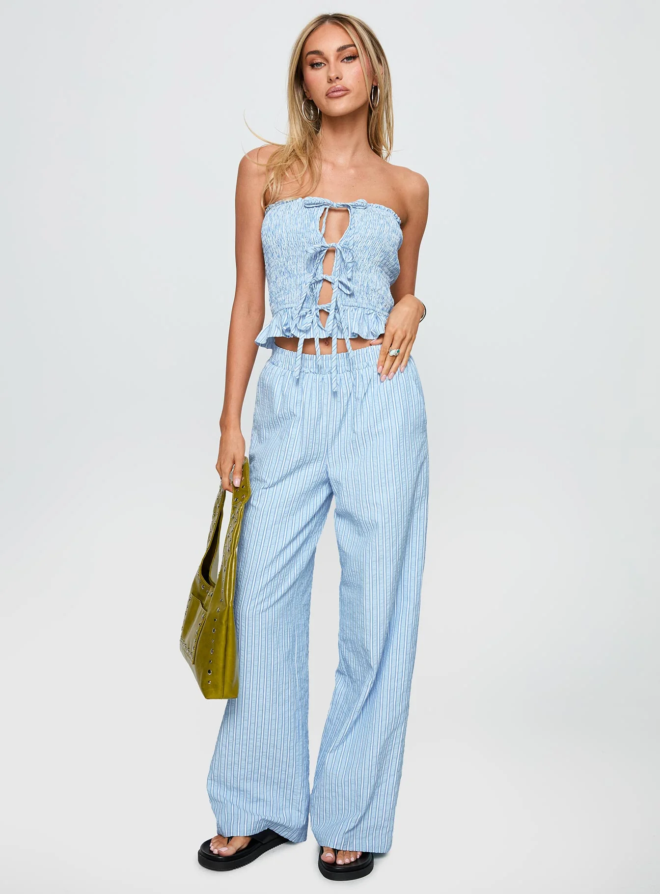 Sorcery Strapless Set Blue