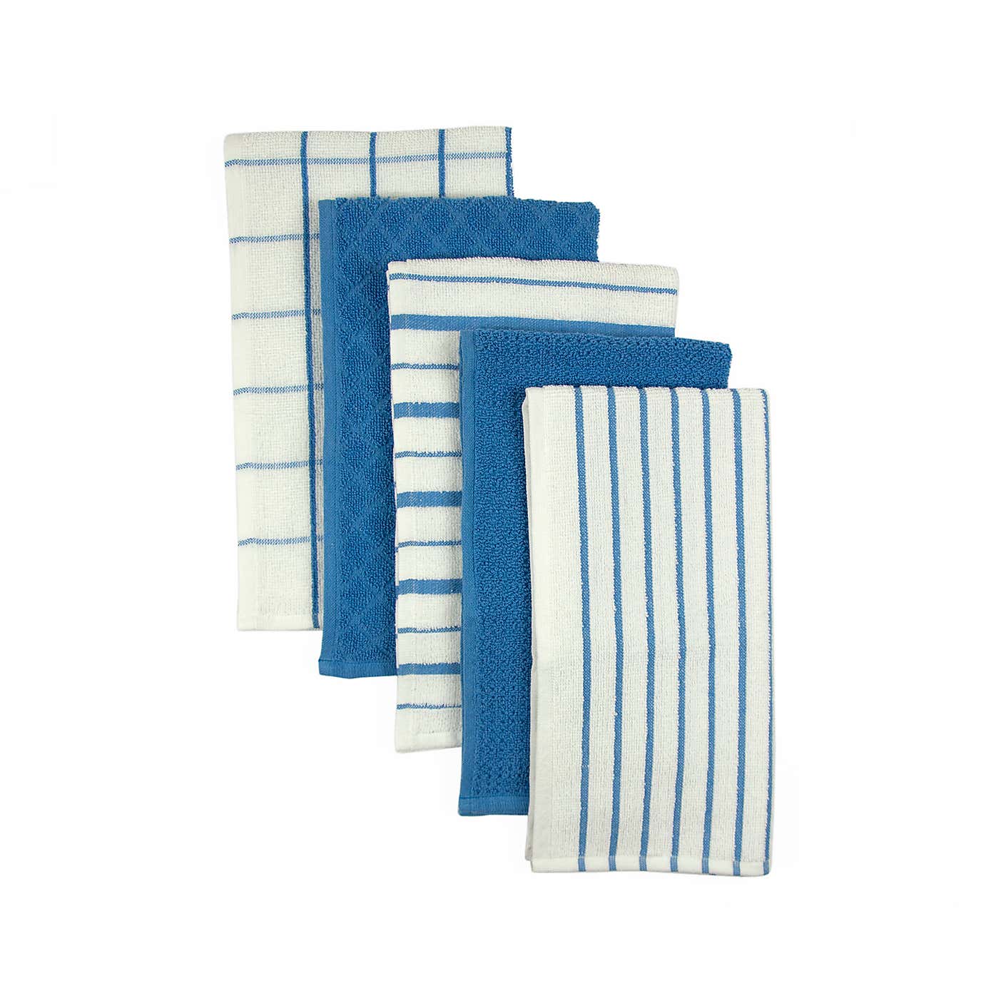 Set of 5 Terry Tea Towels