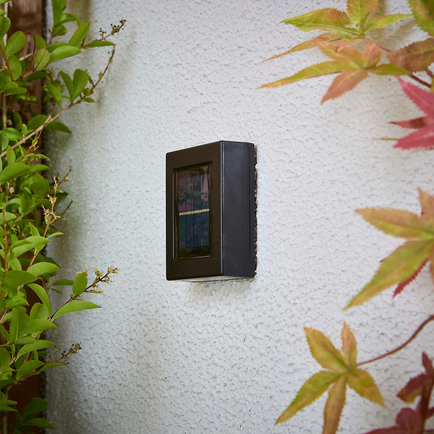 Solar Outdoor Up & Down Wall Light