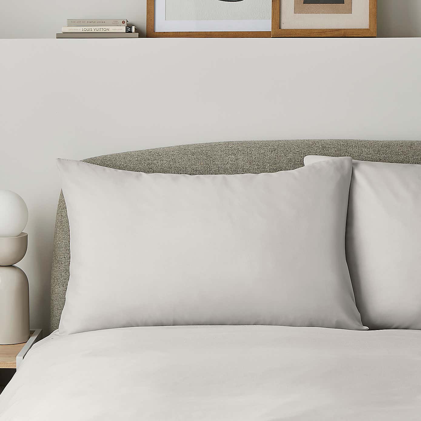 Super Soft Plain Standard Pillowcase Pair